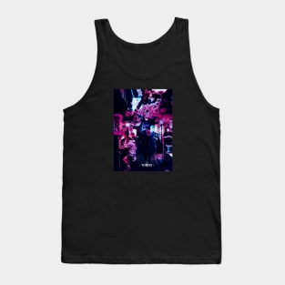 Tokyo Street Neon Synthwave Tank Top